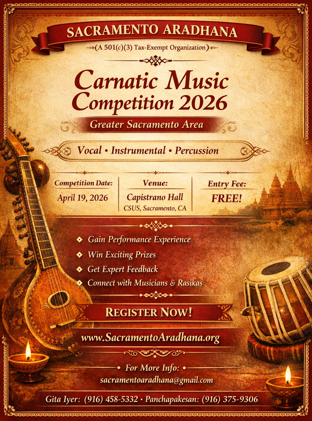 SACRAMENTO ARADHANA, CA