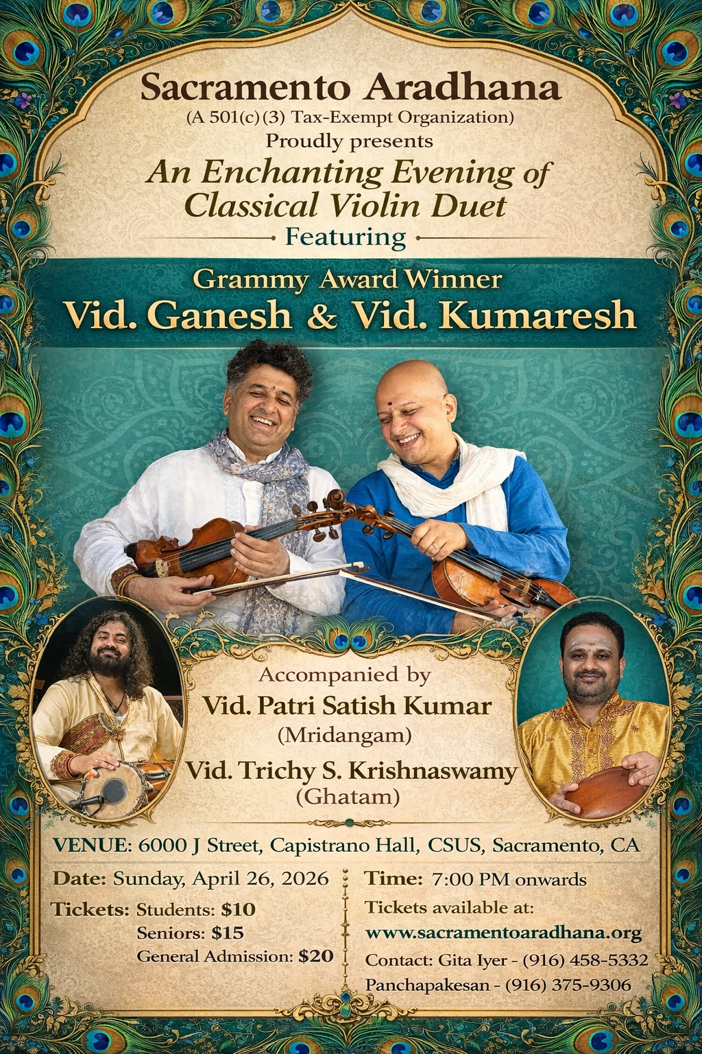 SACRAMENTO ARADHANA, CA